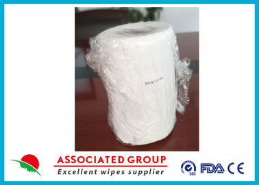 Plain Weave Crossing Spunlace Non Woven Tissue Sheets For Medical / Hygiene Industry