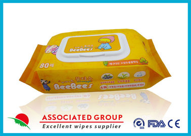 Unscented Natural Baby Wet Wipes Flushable Resealable Pack Healthy