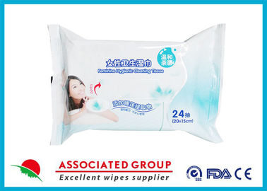 All Natural Personal Cleansing Makeup Remover Wipes Light Fresh Scent 24 Wipes