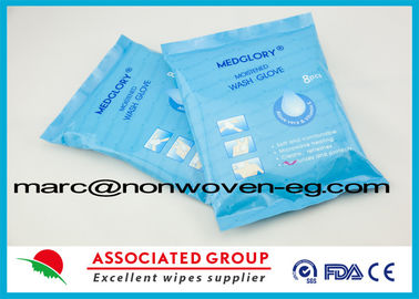 Aqua Water Outdoor Waterless Wash Glove Without Basin 8pcs