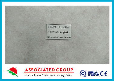 100% Pure Cotton Hydrophilic Non Woven Fabric Skin Friendly Dry Or Wet Use